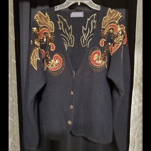 Vintage Sequin Sweater